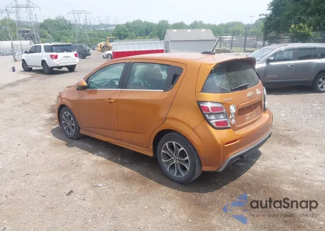 2017 Chevrolet Sonic Lt Auto из США, поврежденный, VIN 1G1JD6SG0H4117449